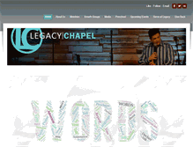 Tablet Screenshot of legacychapel.org